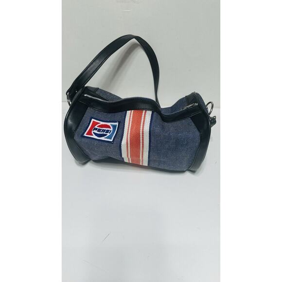 Vintage Pepsi Shoulder Carry bag Make up Bag 1980's 90s Rare - Picture 1 of 11